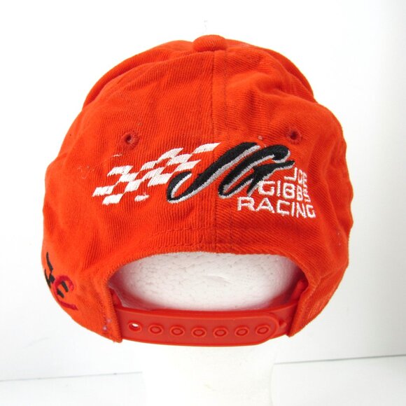 The Home Depot #20 Nascar Joe Gibbs Racing Men's Orange Adj Snapback Cap Hat - Picture 8 of 10